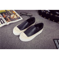 European leather loafers straw rope sponge with lighter shoes the fisherman shoes casual shoes